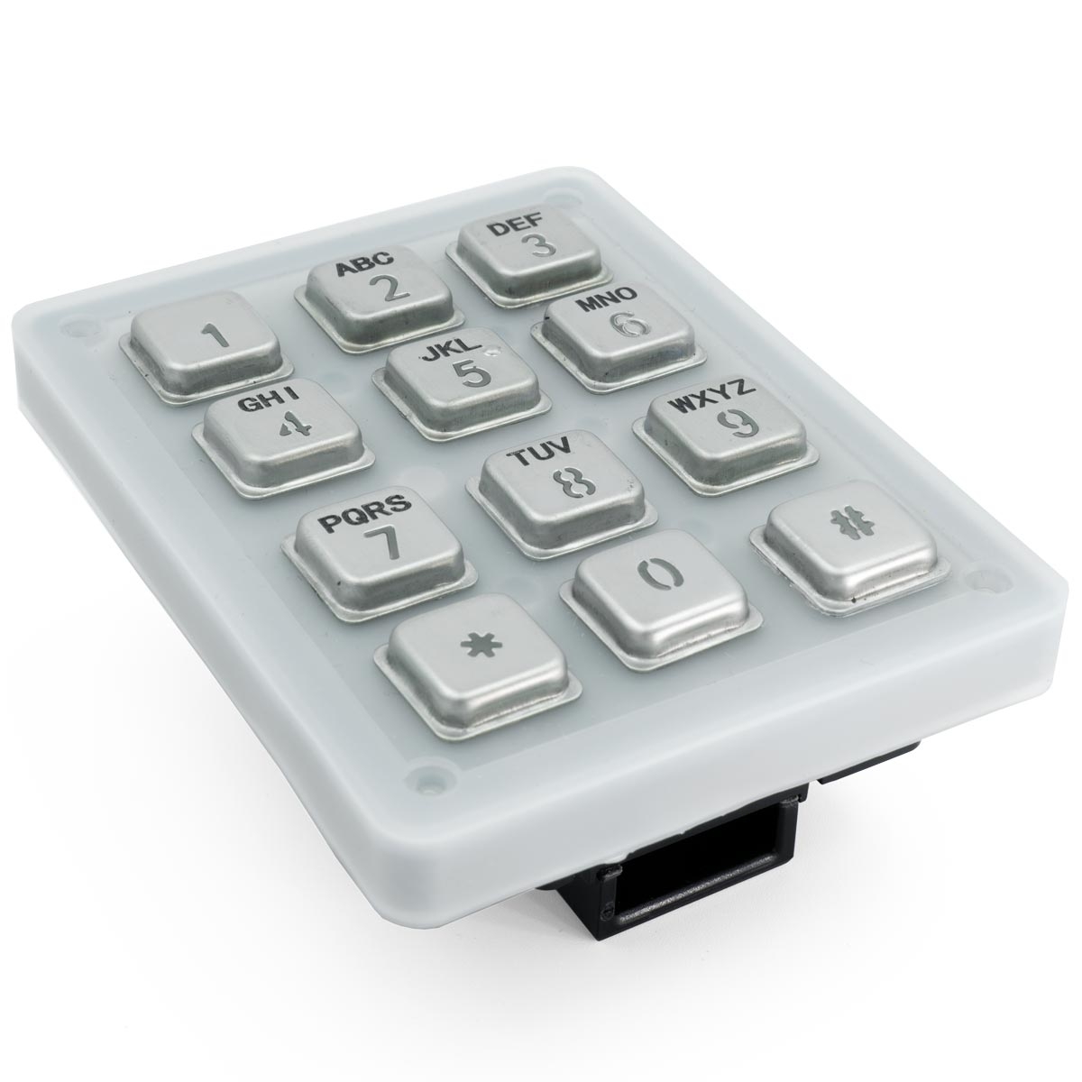 DoorBird Keypad Modul mit 12x Edelstahl-Tasten - Edelstahl V4A gebürstet DoorBird Keypad Modul mit 12x Edelstahl-Tasten - Edelstahl V4A gebürstet