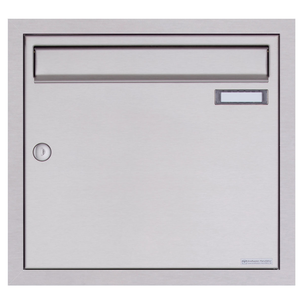 Edelstahl Unterputzbriefkasten BASIC Plus 382XU UP - Edelstahl geschliffen Edelstahl Unterputzbriefkasten BASIC Plus 382XU UP - Edelstahl geschliffen