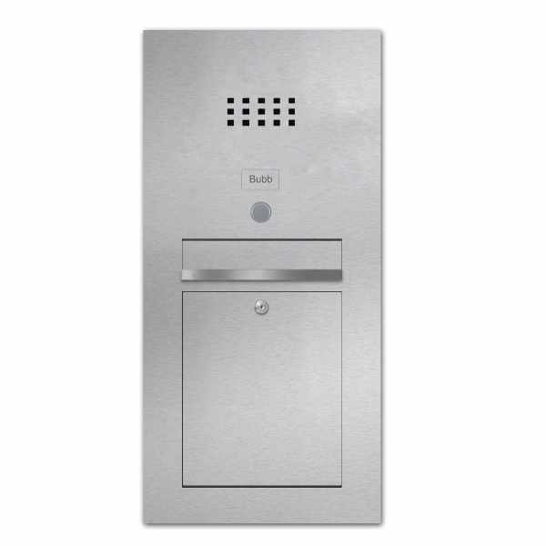 Stainless steel mailbox designer model - Clean Edition - INDIVIDUAL