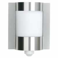 Design wall lamp basement with motion detector 250x315- stainless steel sanded