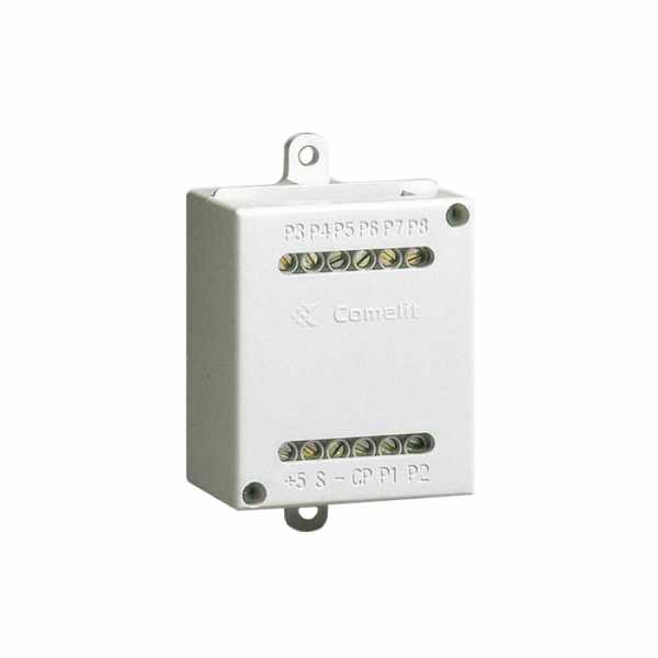 COMELIT push button interface Switch 3063D for 8 external push buttons from 3 participants