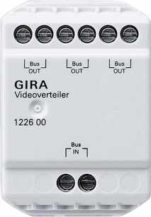 GIRA video distributor 122600