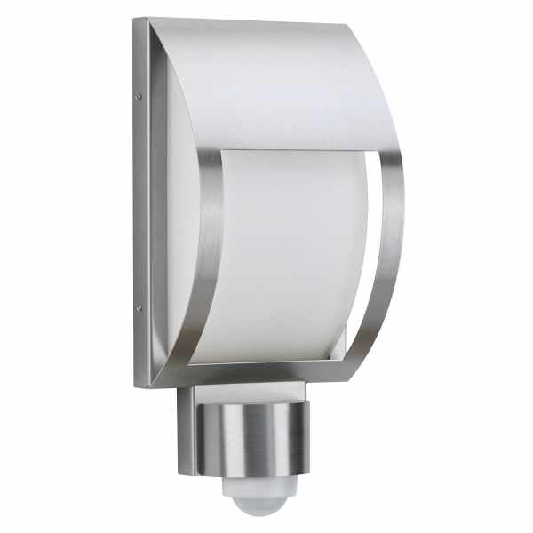 Design wall lamp Honold with motion detector 180x385- stainless steel sanded