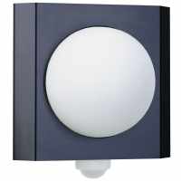 Design wall lamp Gutenberg with motion detector 250x275- stainless steel powder-coated- RAL of your choice