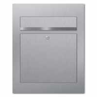Stainless steel design mailbox DESIGNER Style BIG
