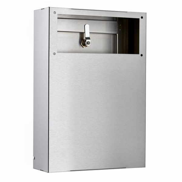 Stainless steel interior door letterbox SMALL - Suitable for letter slot 300x115mm