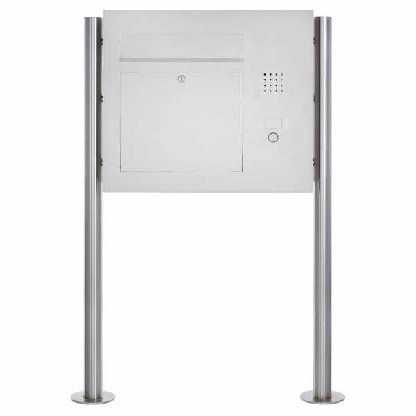 Stainless steel letterbox Designer Model BIG ST-R - Clean Edition - Lateral - INDIVIDUAL