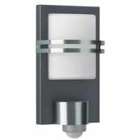 Wall lamp Premium with motion detector 165x330 powder-coated
