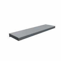 Stainless steel wall shelf - STORM wall shelf - RAL of your choice