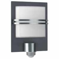 Wall lamp premium with motion detector 260x355 powder-coated
